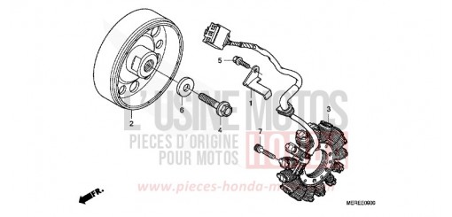 GENERATOR CBF600NA9 de 2009