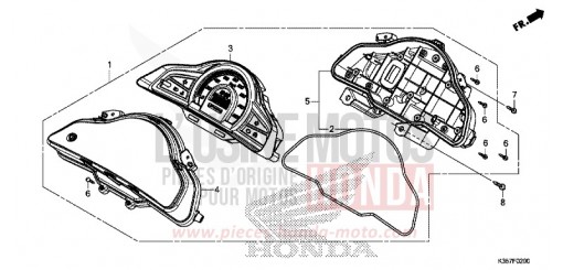 CONTACHILOMETRI WW125EX2F di 2015