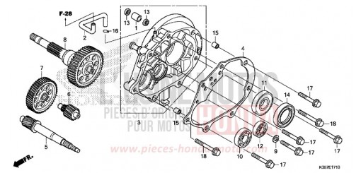 TRANSMISSION WW125EX2F de 2015