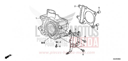 CYLINDER WW125EX2F de 2015