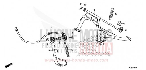 STAND WW125EX2H de 2017