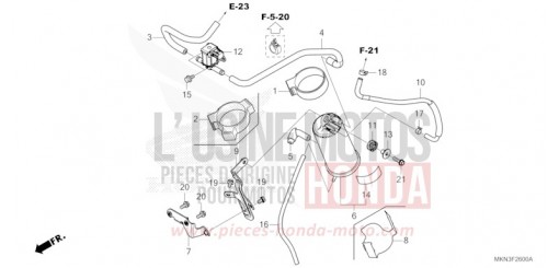 CANISTER CB650RAK de 2019