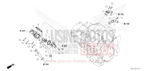 THERMOSTAT CB650RAM de 2021