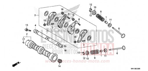 CAMSHAFT/VALVE ADV750K de 2019
