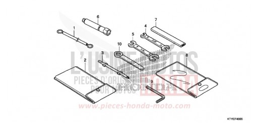 TOOL CBR125RF de 2015