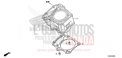 CYLINDER CRF250LF de 2015