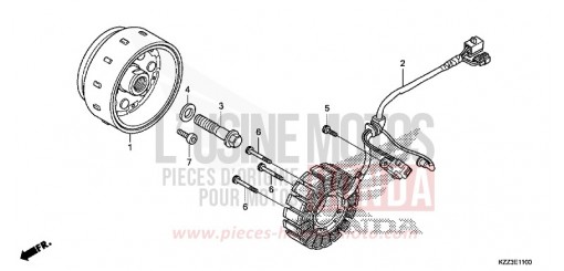 GENERATORE CRF250LF di 2015