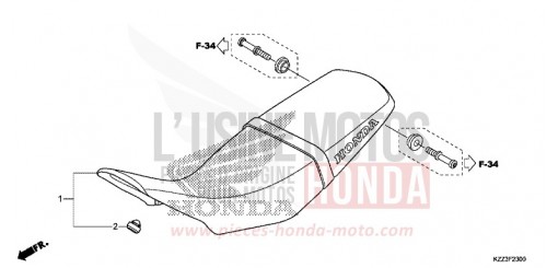 SELLA CRF250LF di 2015