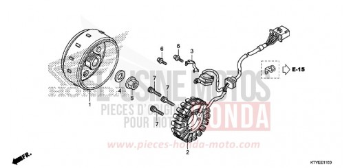 GENERATOR CBR125RTF de 2015