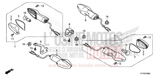 FRECCIA CBR125RTF di 2015