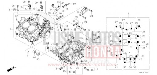 CRANKCASE NT1100DN de 2022