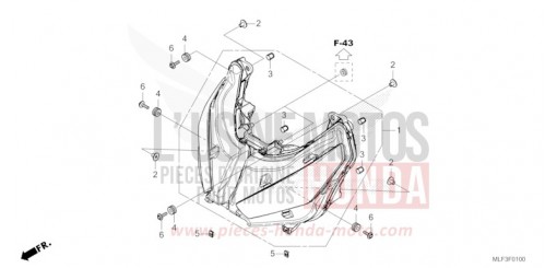 HEADLIGHT NT1100DN de 2022