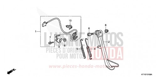 STAND CBR125RTD de 2013