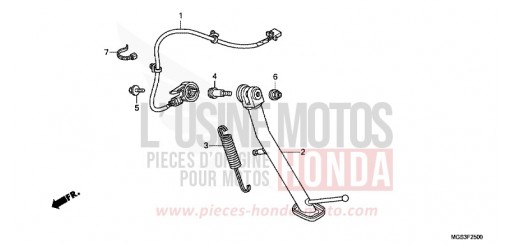 CAVALLETTO NC700XAD di 2013