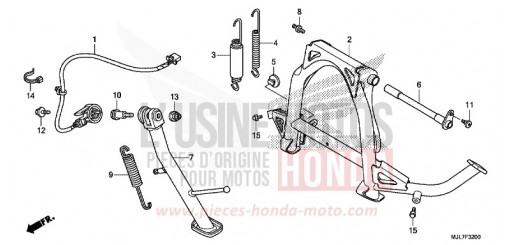 STAND NC750DE de 2014