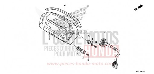 CONTACHILOMETRI NC750DE di 2014