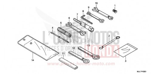 TOOL NC750DE de 2014