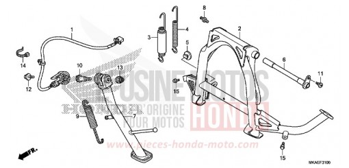 STAND NC750DG de 2016