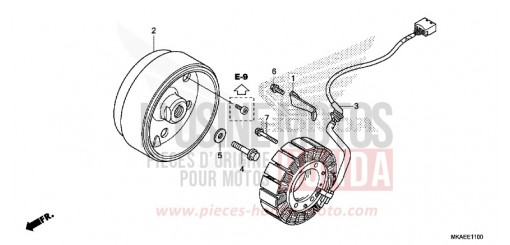 GENERATOR NC750DH de 2017
