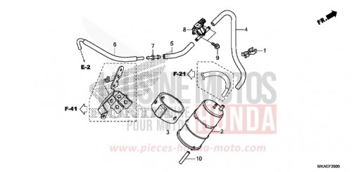 CANISTER NC750DH de 2017