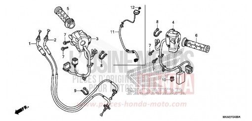 INTERRUTTORE/CAVO NC750DJ di 2018