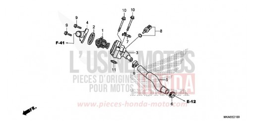 THERMOSTAT NC750DK de 2019