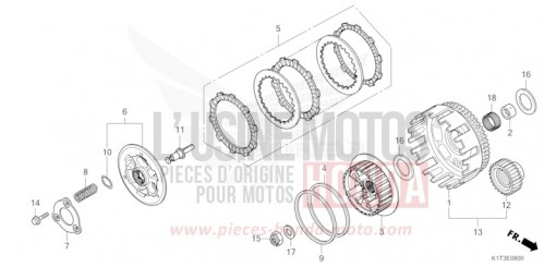 CLUTCH CRF300LAM de 2021