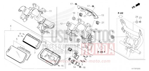 CONTACHILOMETRI CRF300LRAM di 2021