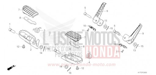 PEDANA CRF300LAM di 2021