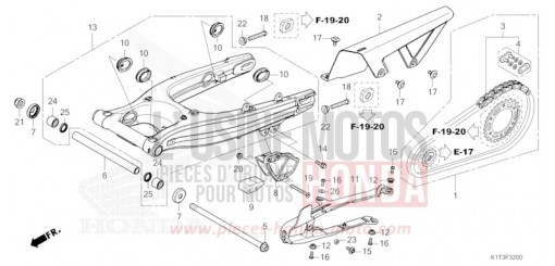 SWINGARM CRF300LRAM de 2021