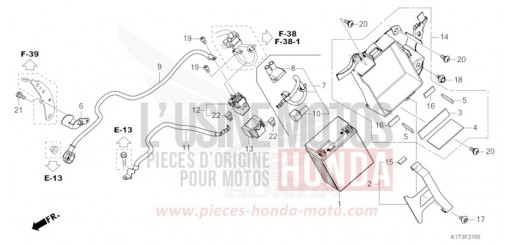 BATTERY CRF300LRAM de 2021