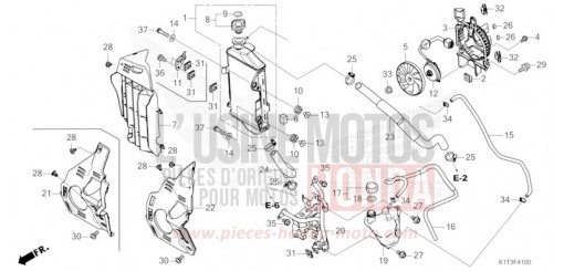 RADIATORE CRF300LRAM di 2021