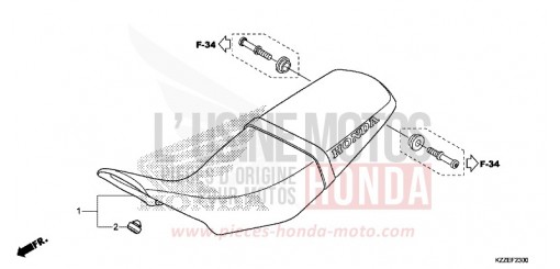 SEAT CRF250RLAJ de 2018