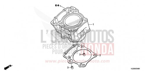 CILINDRO CRF250RLAJ di 2018