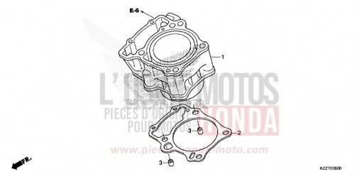 CYLINDER CRF250RLAK de 2019