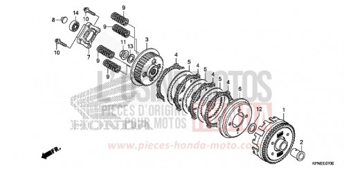 CLUTCH GLR1251WHF de 2015