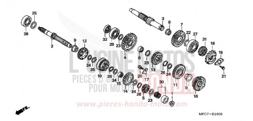 TRANSMISSION FMX6506 de 2006