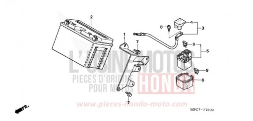 BATTERY FMX6506 de 2006