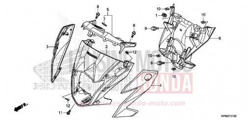 COWL GLR1251WHF de 2015