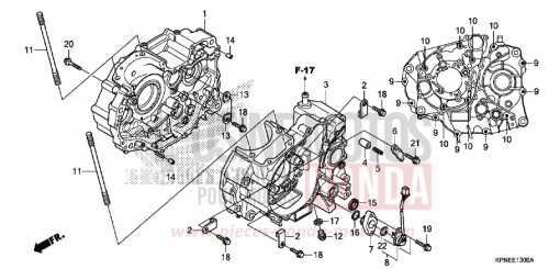 CRANKCASE GLR1251WHH de 2017