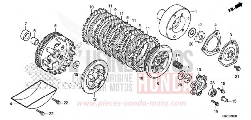 CLUTCH MSX125AH de 2017