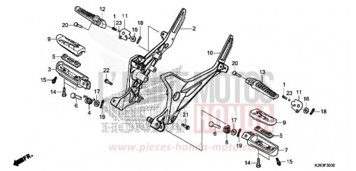 PEDANA MSX125E di 2014