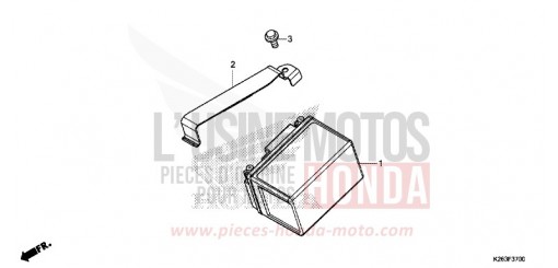 BATTERIA MSX125E di 2014