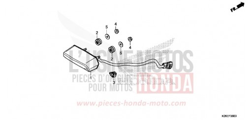 TAILLIGHT MSX125AH de 2017