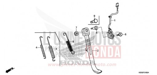 CAVALLETTO MSX125F di 2015