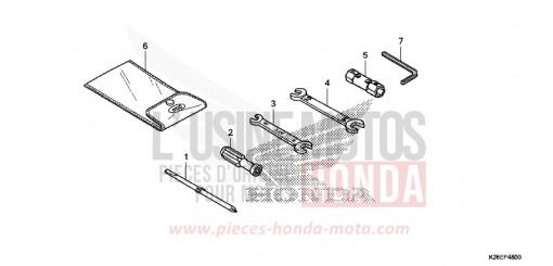TOOLS MSX125AJ de 2018