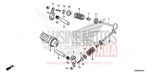 CAMSHAFT/VALVE MSX125F de 2015