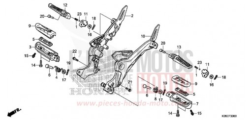 PEDANA MSX125G di 2016