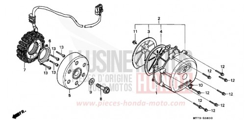 GENERATORE NR750N di 1992