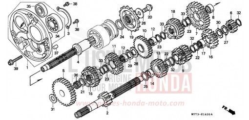 TRANSMISSION NR750N de 1992